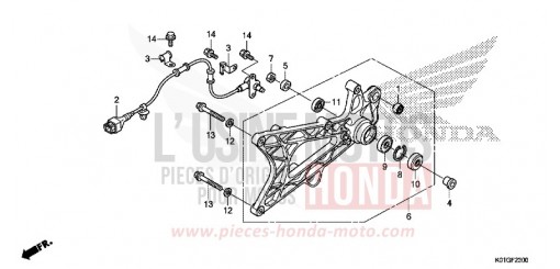 BRAS OSCILLANT SH125ADG de 2016